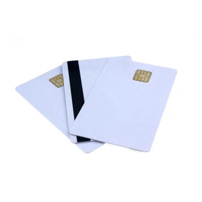 China Waterproof / Waterproof sle4442 FM4442 Contact IC ID Card CR80 Blank Blank Card Can Be Printed for sale