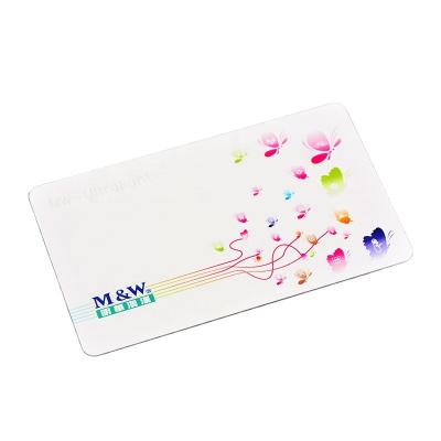 China Waterproof/waterproof/printing HF 13.56Mhz ISO contactless rfid card PVC NFC TAG213 RFID smart card/CR80 14443A custom white for sale