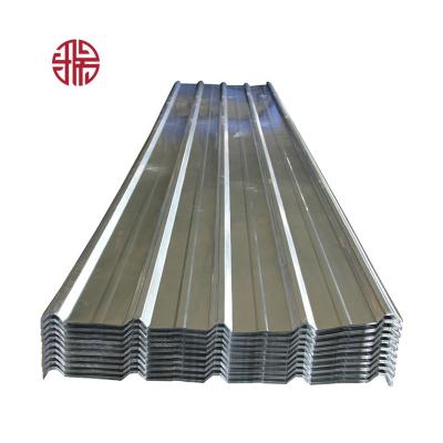 China Z140 metal cold rolled corrugated construction steel material galvanized iron roofing sheets price for sale