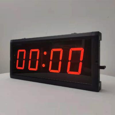 China Aluminum Alloy 3 Inch 4 Digits LED Clock for sale