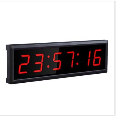 China Aluminum Alloy 3 Inch 6 Digits LED Count Up/Down Timer with Clock Function for sale