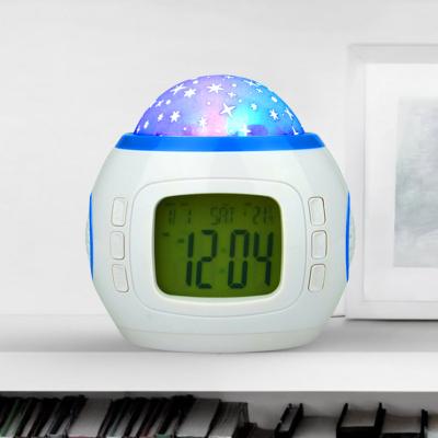 China Table Calendar Star Light Projector Gift Clocks for sale