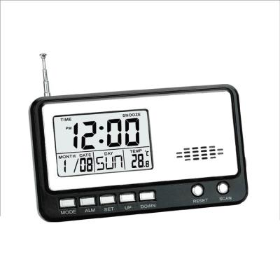 China Files Digital Calendar Clock With FM Radio for sale