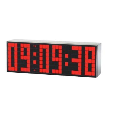 China Calendars with alarm dot matrix display wall-mount and LED desk clock for sale