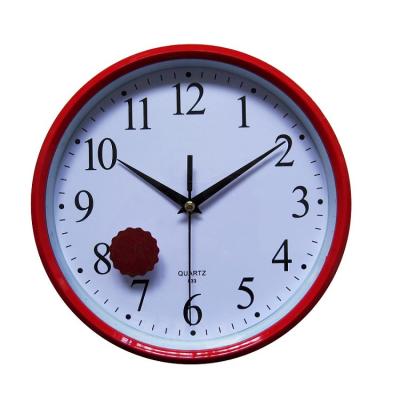 China FILE 25cm Small Size Wall Mounted Promotional Concise Clock for sale