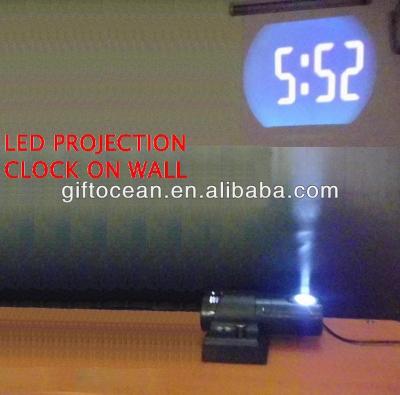 China Digital Wall LED Projector Clock , LED Digital Projection Clock XMLT6 for sale