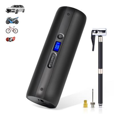 China Portable Car/Motorcycle/Scooter/Bicycle/Balls CYCPLUS High Pressure Multi Function Air Pump For Bike And Car Tire for sale