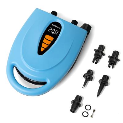 China ABS AIRBANK 5766 New Arrival Portable Surfing Tool Sup Electric Compressor For Inflatable Paddle Board for sale