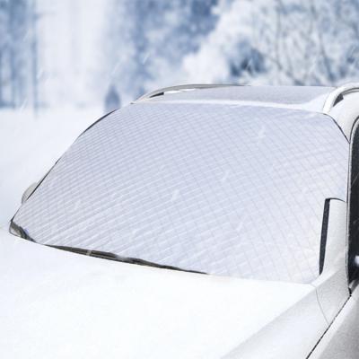 China Sports Winter Outdoor Use Snowproof Car Windproof Cover For Car Windshield for sale