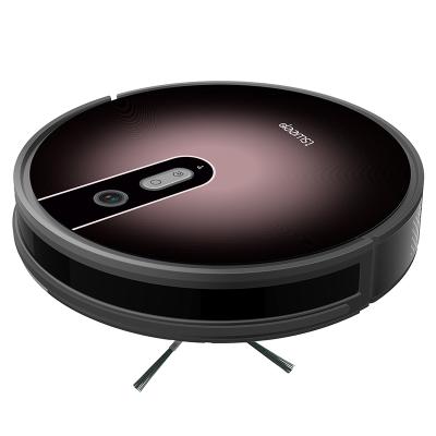 China Mapping+ Video Navigation +Voice and APP Camera Video Navigation Memory Smart Robot Vacuum Cleaner with Big Roller Brushes for sale