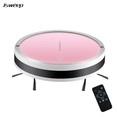 China Household ISWEEP YBS1705 China OEM Mini ZIGZAG Plan Robot Vacuum Cleaner For Automatic Clean Up for sale