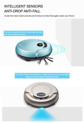 China Household Isweep Intellect Robot Vacuum Cleaner for Home Carpet Hair for sale