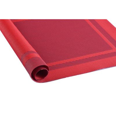 China Exquisite breathable weave PVC woven fabric, polyester silk fabric with a wide range of uses, PVC plastic fabric for sale