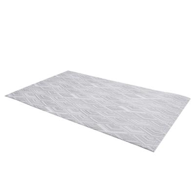 China Washable Durable Anti-Slip Carpet Woven Vinyl Floor Mat Anti-fatigue Position Mat for sale