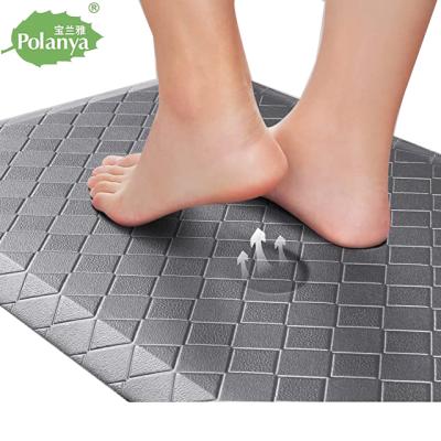 China Washable Thick Foam Material Mat Door Mat Waterproof And Non-Slip Bath Mat Door Mat Easy To Clean Kitchen Mat for sale