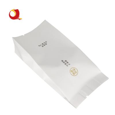 China Wholesale Small Security Heat Seal Sides Gusset BB Cream Pad Cosmetic Packaging Pouch Plastic White Makeup Pouch Bags for sale