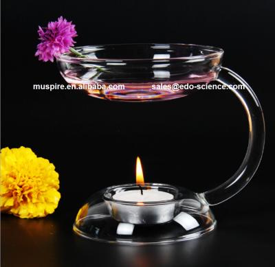 China The Fastest Selling Garden Home Decor Candle Holder with Solid Glass Bottom Glass Dome for sale