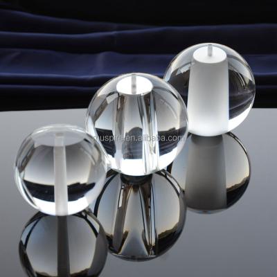 China China wholesaler factory ship to FBA 3cm 5cm 50mm 6cm 8cm 10cm crystal glass ball ball with hole for sale