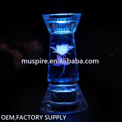 China tabletop home decor direct selling porcelain alibaba decoration crystal candle holder for sale