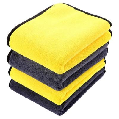 China Customizable Microfiber Car Drying Towel Muilti Colors Mildew Proof Easy Carrier for sale