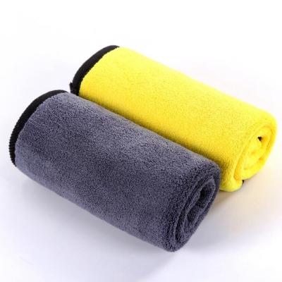 China Versatile Absorbent Car Drying Towel Odor Resistant Car Cleaning Microfiber Cloth for sale