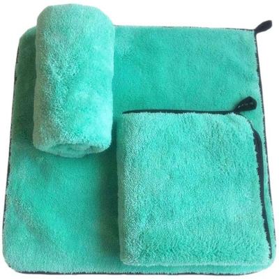 China 40x40cm Microfiber Towel For Car Cleaning Washable Customized High Absorbability for sale