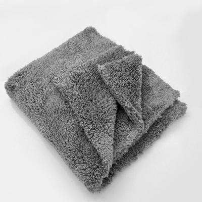 China Customized Lightweight Edgeless Microfiber Towels Car Washing Avoid Harm The Paint for sale