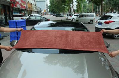 China Large Size Car Wash Drying Towels Long Lasting Easy Cleanup Fade Resistant for sale