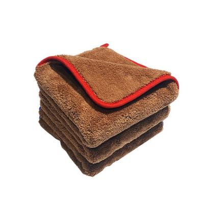 China Customized Car Drying Towel Soft Touch Microfiber Towel For Car Cleaning for sale