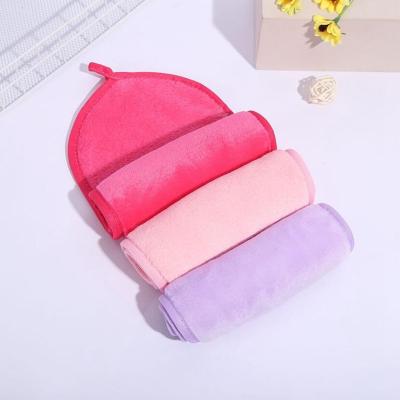 China Soft Microfiber Makeup Remover Cloth With Customized Package And Logo for sale