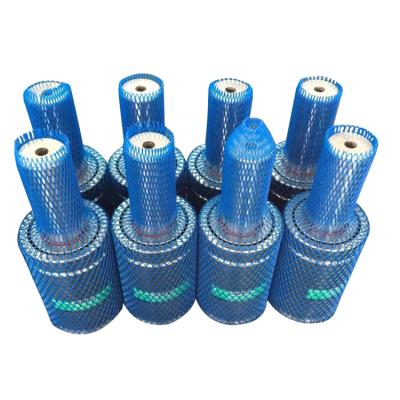 China Durable PE Plastic Mesh Tubular Protective Sleeve Netting For Metal Parts for sale