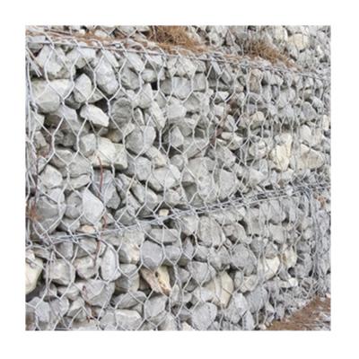 China Woven Mesh Gabion Wire Mesh Protect Stone Cage Net with PVC Coated Galvanized Coating for sale