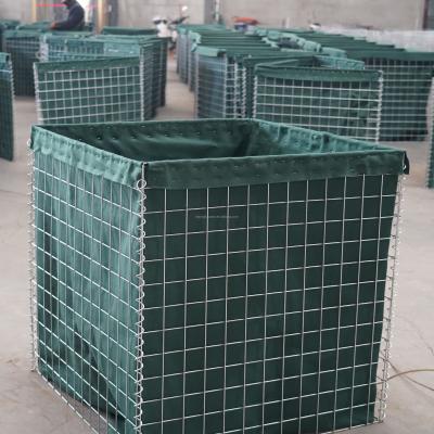 China Beschermingsmuur Eco Bastion Barrier Gespannen Gabion Box Explosiebestendige defensieve barrière Te koop