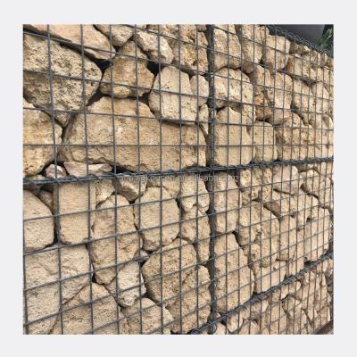 China Spotgoederen Welding gegalvaniseerd ijzeren gaas Gabion mand met draad gauge 3-6mm Te koop