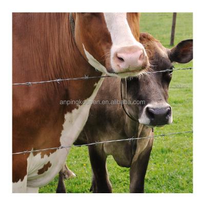 China El alambre de púas galvanizado de la granja de cercas y el alambre de púas de afeitar por rollo para una protección segura en venta