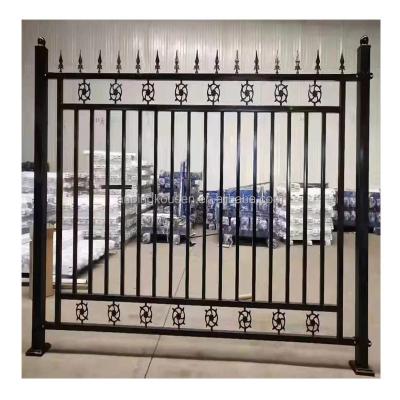 China Australia Main Market Garden Fence with 50x50mm Rail Size Manufactured for sale