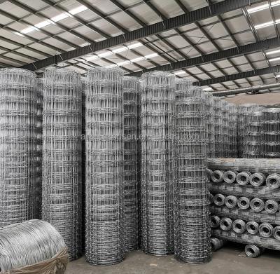 China Galvanisierte Metall Farm Zaun 5-8ft Festknoten Hirsch Rinder Zaun für Farm Feld Zaun zu verkaufen