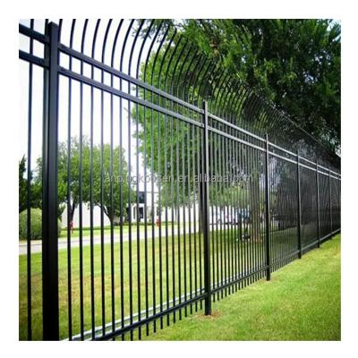 China 70x70mm Post Size Lawn Palisade Fencing Garden Fence Decorative Steel Picket for sale