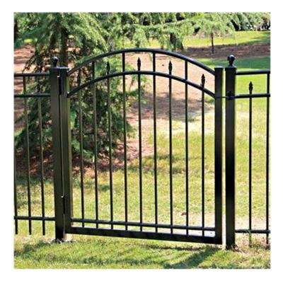 China Privacy Garden Fence Aluminum Metal Picket Ornamental Steel Fence Panel with Materials for sale