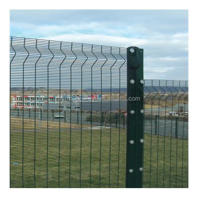 China Anti-climb Security Fence Heavy Gauge Small Hole Welded Wire Mesh Fence for Sport Fence for sale