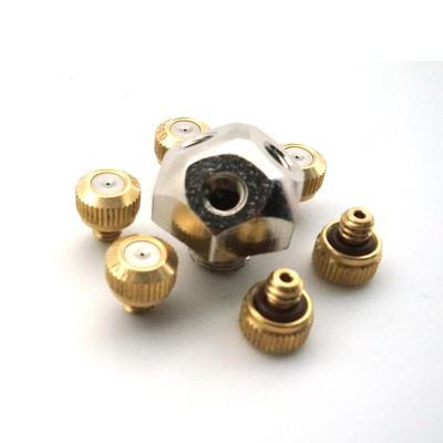 China Best Selling High Quality Low Pressure Mist Cooling Micro Hole Fine Nozzles For Garden for sale