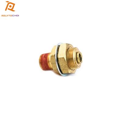 China Wholesale Custom Quick Union Gas Bulkhead Smoothing Air Brake Systems Brass Tube 1/2*1/2 Fittings for sale