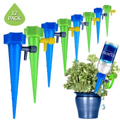 China Automatic Drip Irrigation System Automatic Irrigation Spike Watering System With Control Valve Slow Release Switch For Plants Flower Household for sale