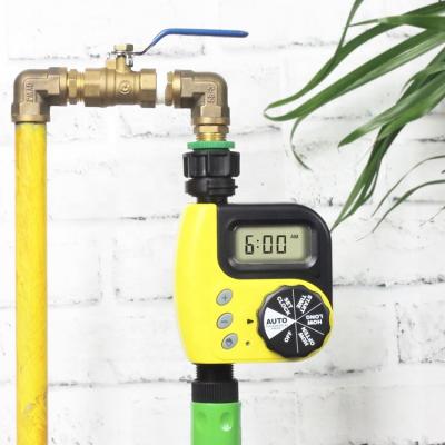 China LCD Screen 2021 Irrigation System Digital Automatic Home Water Timer for Garden Watering System for sale