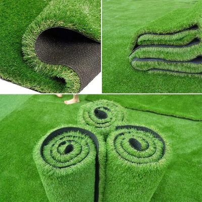 China Eco-friendly Cheap Outdoor Fake Football Grass Artificial Grass For Soccer Field for sale