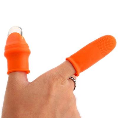 China UTILITY KNIFE Tool Finger Gloves Silicone Thumb Knife Wholesale Gardening Friendly Harvest Set for sale