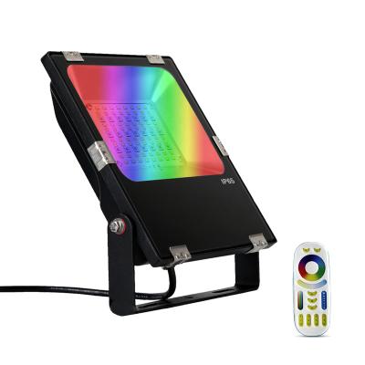 China ROAD Control RGB Wireless Color Changing Smart Wifi Floodlight Led Flood Light Professional Outdoor Stage Light RGB Flood Light for sale