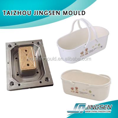 China oem plastic custom plastic storage container with handle injection molding made in china, plastic molding service for sale