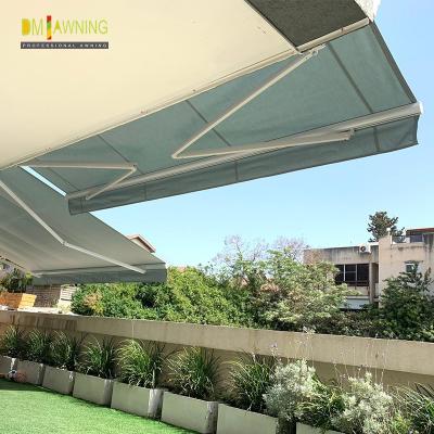 China house balcony remote motor control aluminium retractable awning with high quality frame zu verkaufen