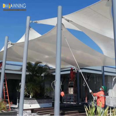 China Polyester Sun Shade Sail Waterproof Shade Sails Outdoor Sun Shade for sale